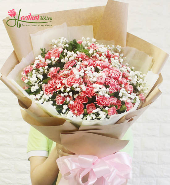 Bó hoa cẩm chướng - Điều ngọt ngào